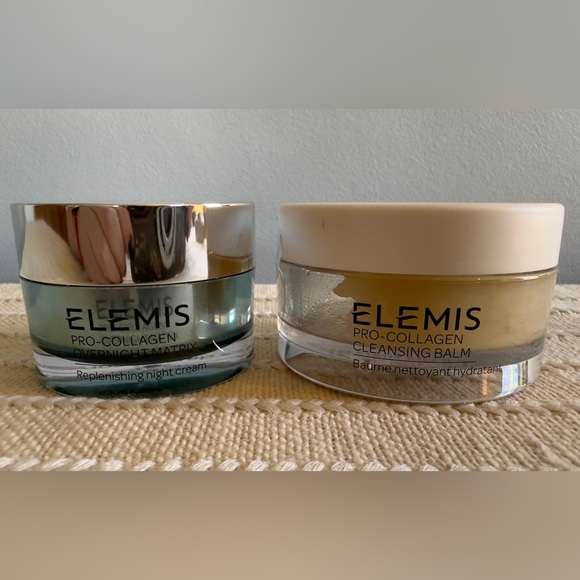 ELEMIS Pro-Collagen Cleansing Balm and Replenishing Night Cream Set - Picture 2 of 6